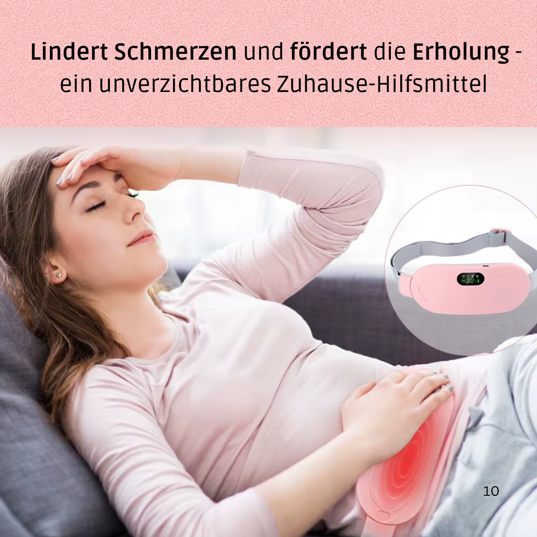 Easewarm – Tragbarer Wärmegürtel mit Thermomassage