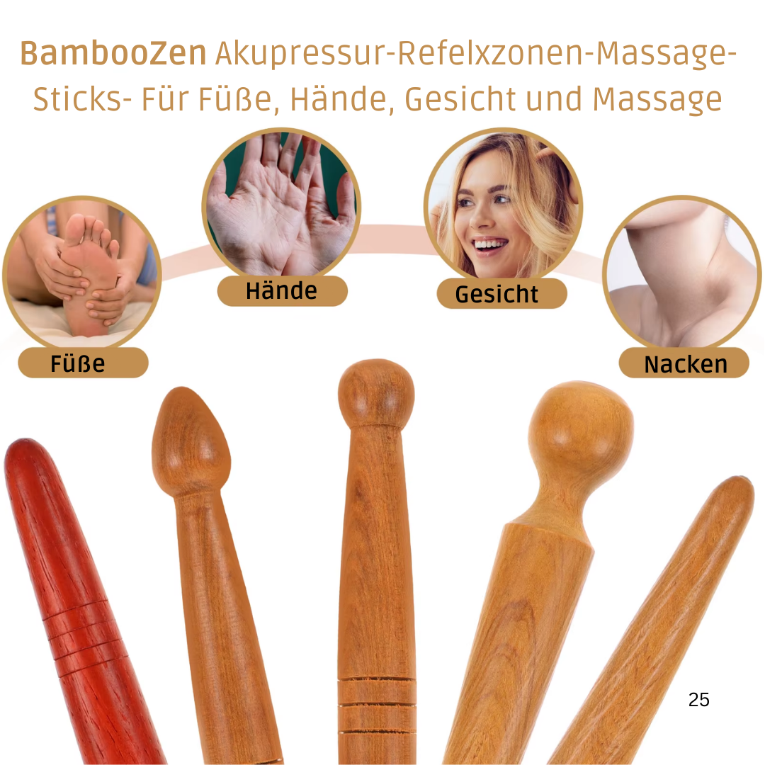 BambooZen: Akupressur-Reflexzonen -Sticks