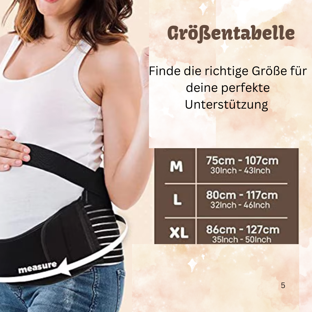 BellySafe – Schwangerschafts-Stützgürtel für optimalen Komfort