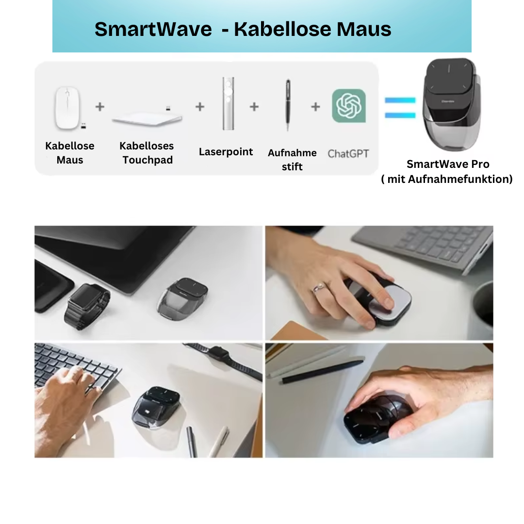SmartWave- Die ultimative Air-Maus für dein Leben
