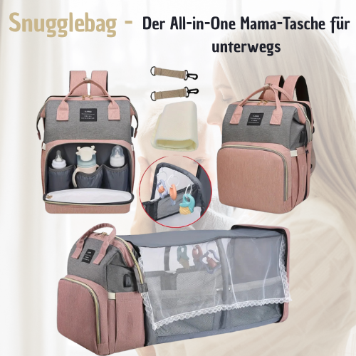 SnuggleBag - Multifunktionale Mutter - und Babytasche