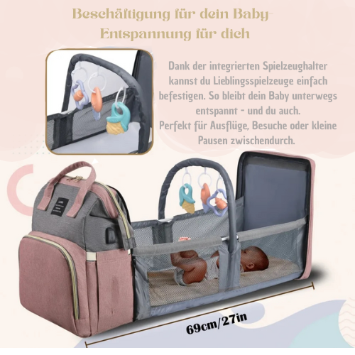 SnuggleBag - Multifunktionale Mutter - und Babytasche