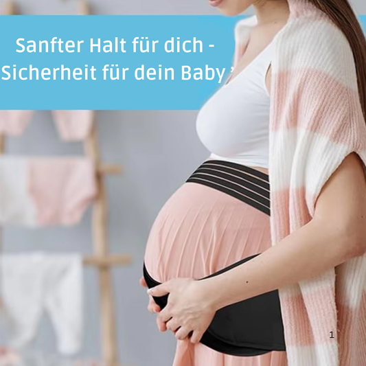 BellySafe – Schwangerschafts-Stützgürtel für optimalen Komfort