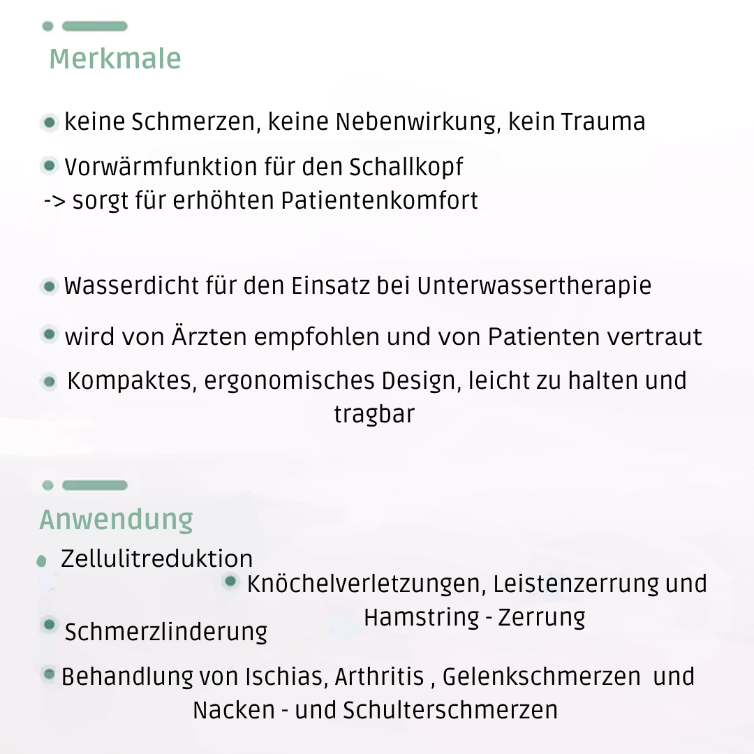 Ultraphysio – Ihr Ultraschall - Physiotherapiegerät