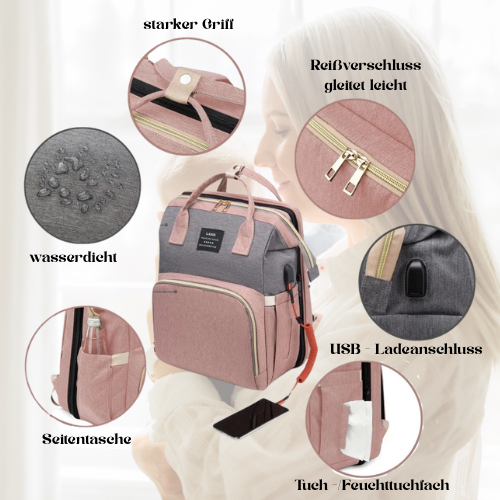 SnuggleBag - Multifunktionale Mutter - und Babytasche